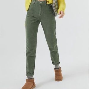 BDG URBAN OUTFITTERS Green Corduroy pants